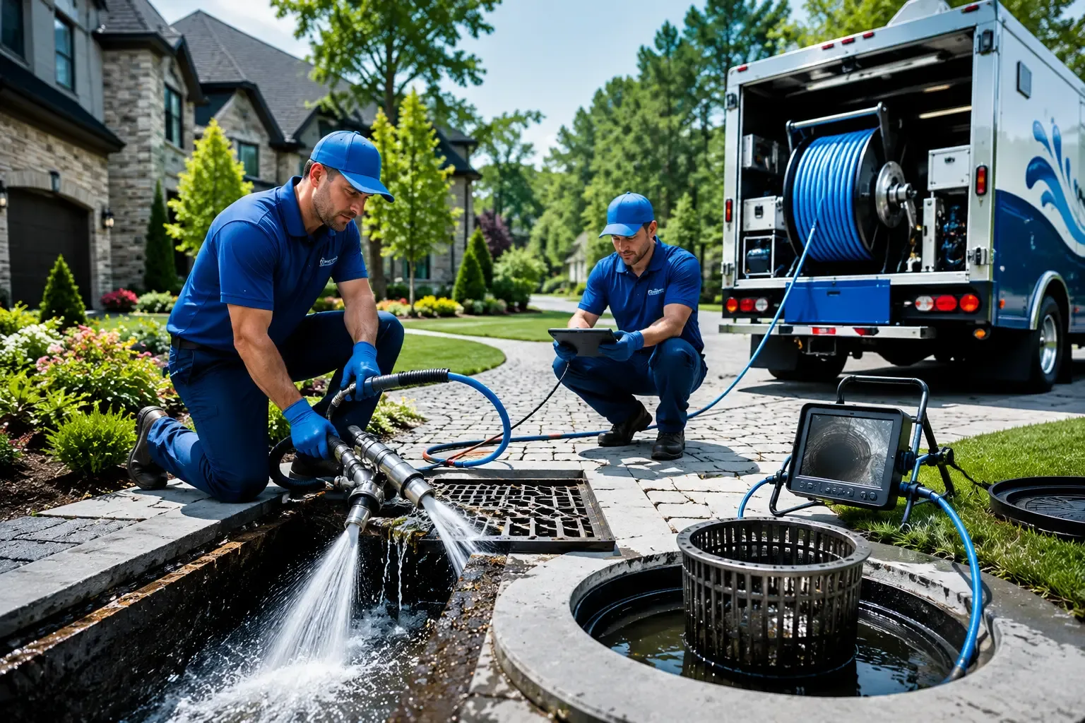 Local outdoor drain cleaning professionals in Marshallville, GA