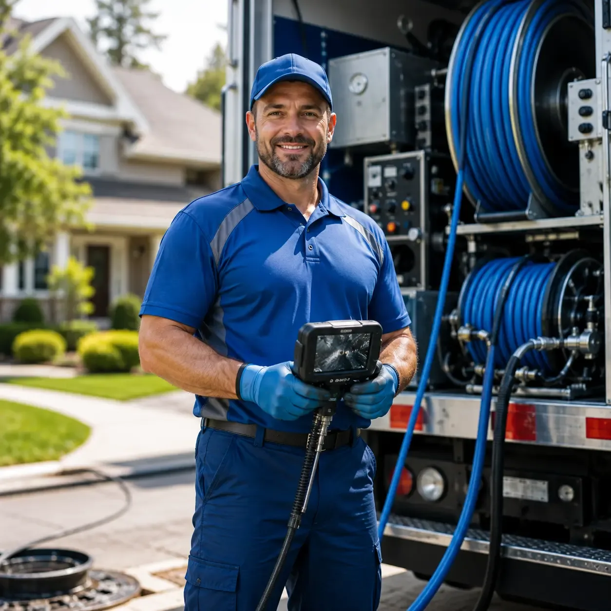 Local outdoor drain cleaning specialists in Marshallville, GA